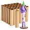 30 Pack Cardboard Tubes, 1.6x8“ Empty Toilet Paper Rolls For Crafts and Art Projects, DIY Brown Crafting Paper Roll for Classrooms, Dioramas, and Decorations